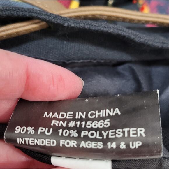 Harry Potter Alumni Backpack Knapsack Snap Close - Picture 10 of 13